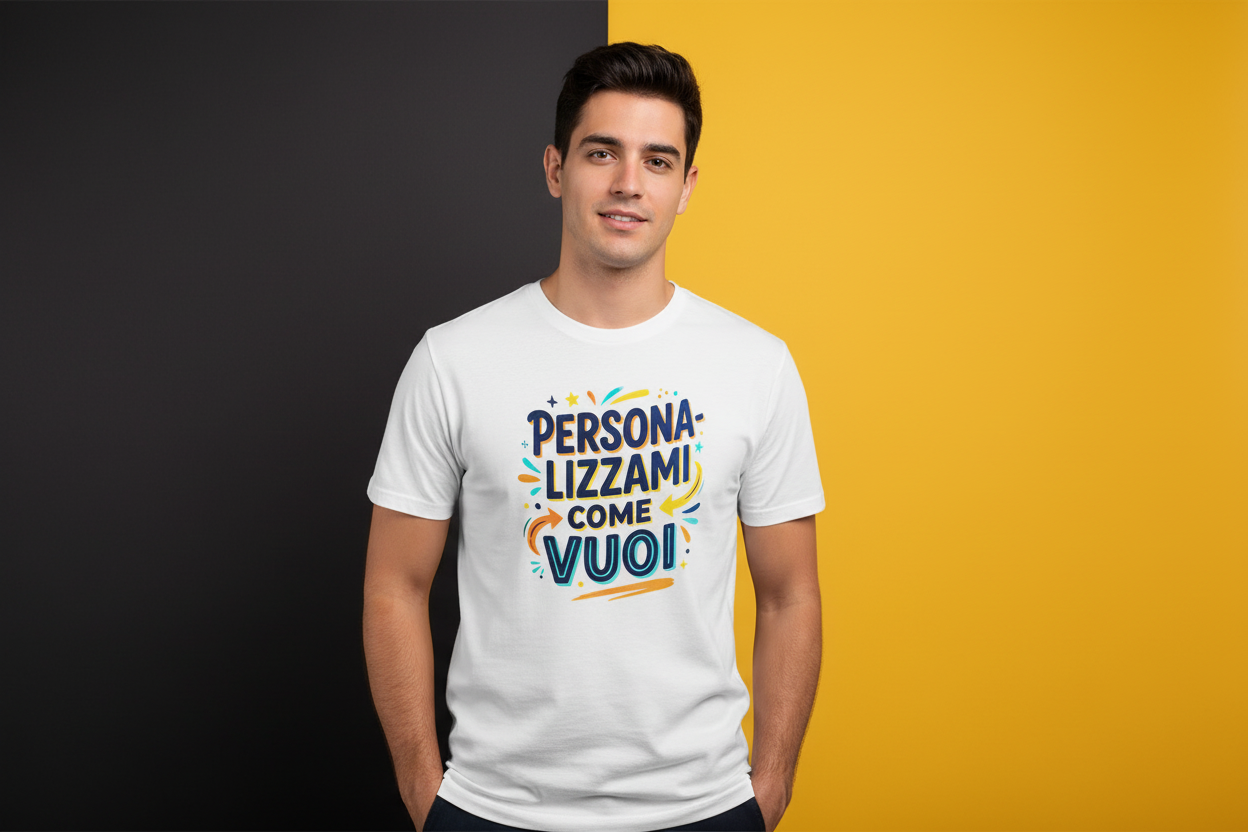 T-shirt unisex "PERSONALIZZAMI"